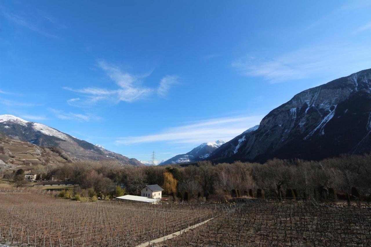 BnB Vino Veritas Salgesch Exterior foto