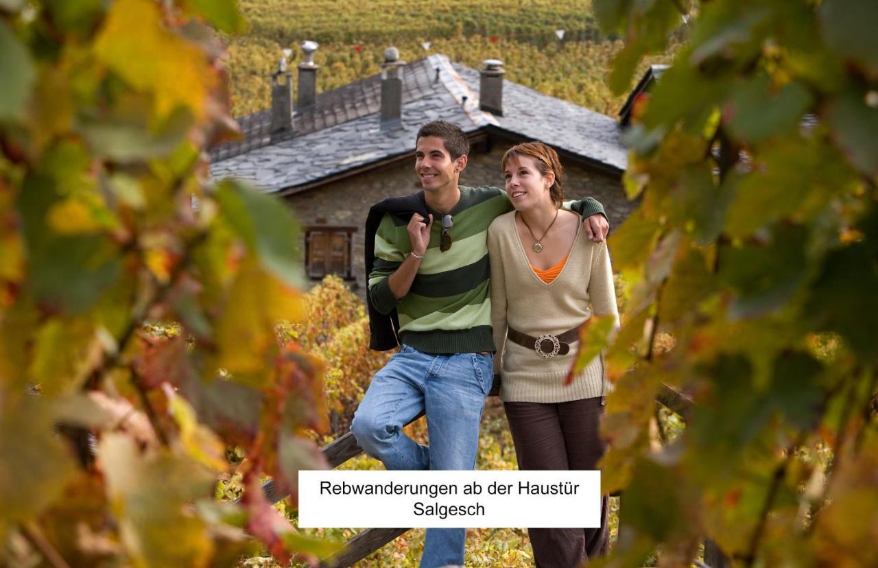 BnB Vino Veritas Salgesch Exterior foto